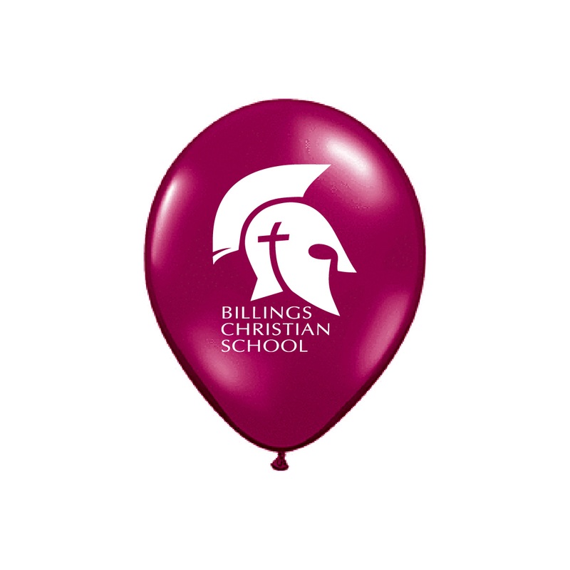 11 Billings Christian School Latex Balloon