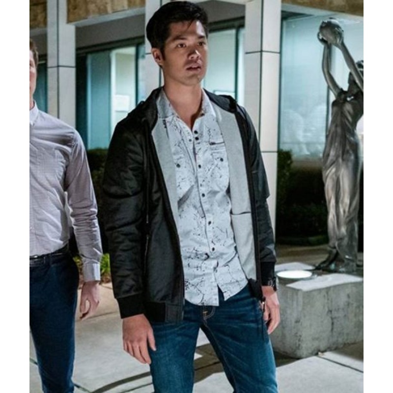 13 Reasons Why S04 Zach Dempsey Black Bomber Jacket | WJ